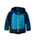 Obermeyer Kids Gamma Hybrid Insulator Jacket (toddler/little Kids/big Kids) (polar Blue) Boy's Coat