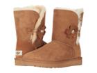 Ugg Bailey Button Poppy (chestnut) Women's Pull-on Boots