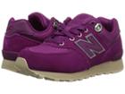 New Balance Kids Kl574v1p (little Kid) (purple/tan) Girl's Shoes