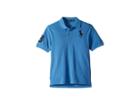 Polo Ralph Lauren Kids Cotton Mesh Polo Shirt (big Kids) (retreat Blue) Boy's Clothing
