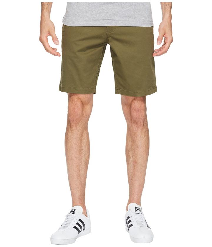 Brixton Murphy Chino Shorts (olive) Men's Shorts