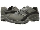 Skechers Larsen-almello (charcoal/black Washed Canvas) Men's Lace Up Casual Shoes