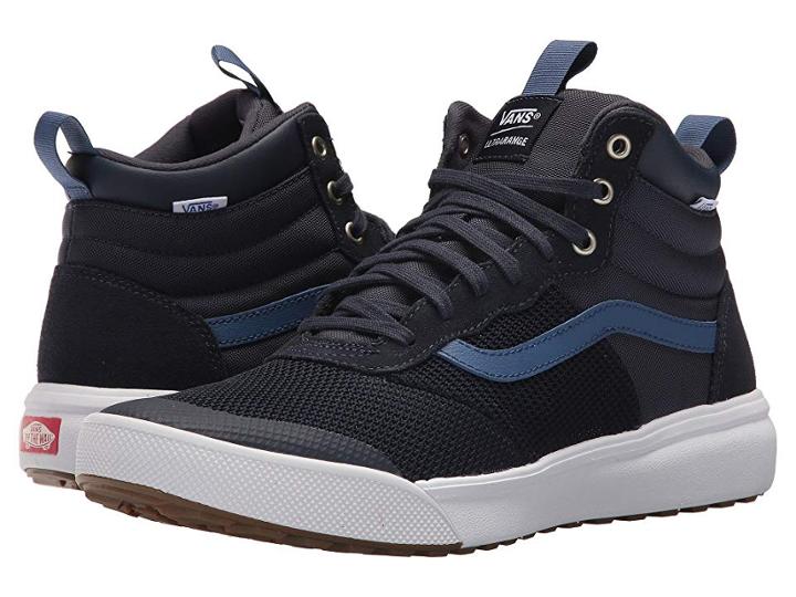 Vans Ultrarange Hi ((breeze) Navy/stv Navy) Men's Skate Shoes
