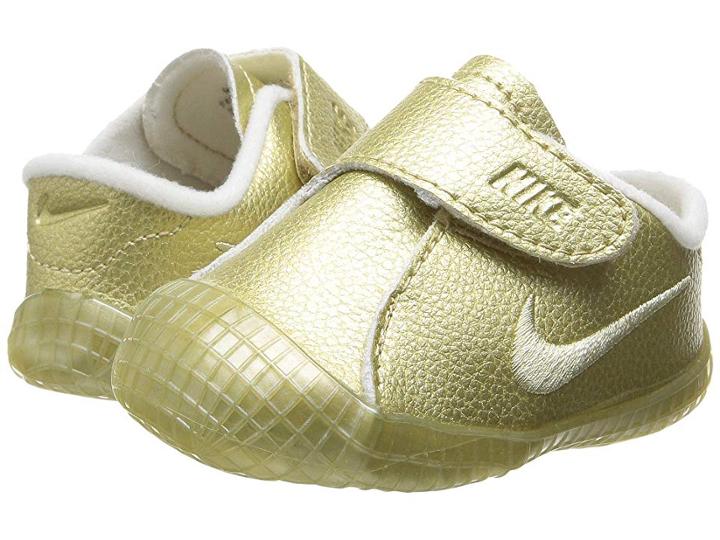 Nike Kids Waffle 1 Prm (infant/toddler) (metallic Gold Star/white/metallic Gold Star) Boys Shoes