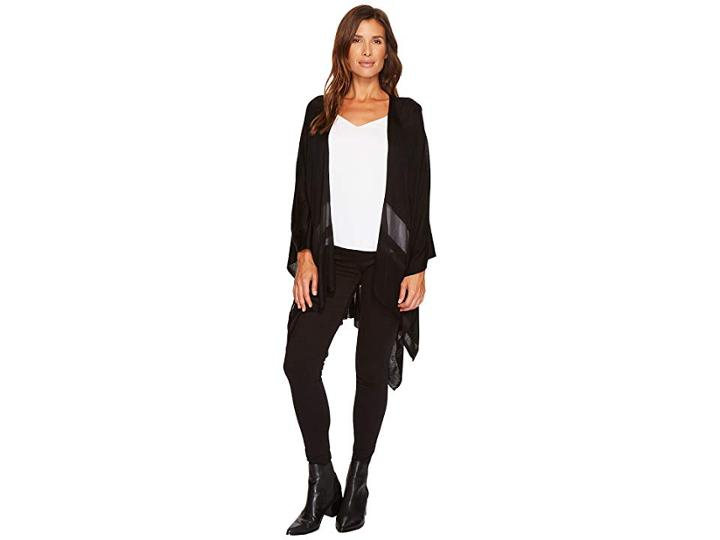 Lauren Ralph Lauren Eliza Ruana (black) Women's Sweater