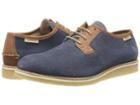 Wolverine Victor Crepe Oxford (navy) Men's Lace Up Casual Shoes