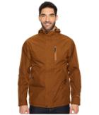 Royal Robbins Astoria Waterproof Jacket (glazed Ginger) Men's Coat