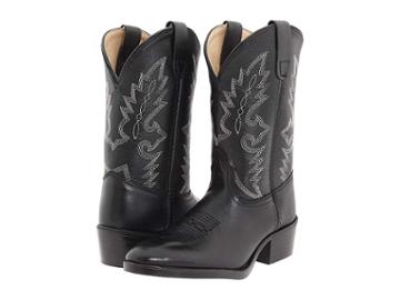 Dan Post Kids Shane (toddler/little Kid) (black) Cowboy Boots