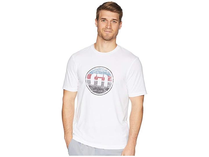 Travismathew Draft Fitness Crew (white) Men's Sweater