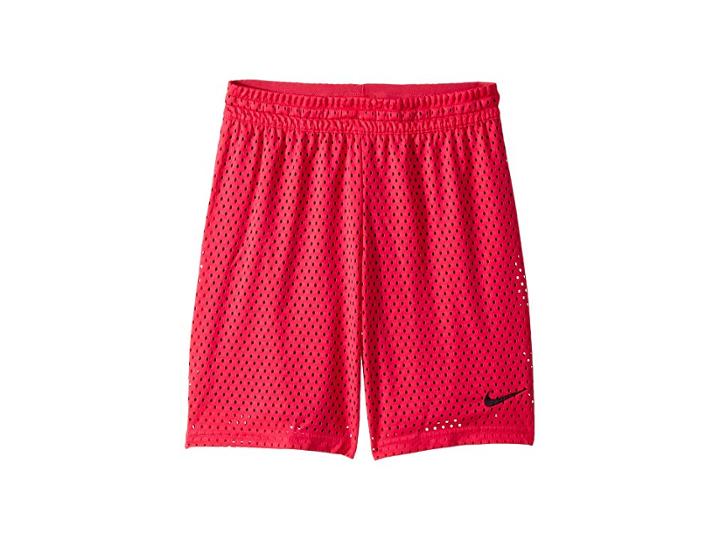 Nike Kids 7 Training Short (little Kids/big Kids) (rush Pink/black/black/black) Girl's Shorts