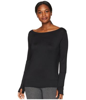 Prana Synergy Top (black) Women's Clothing
