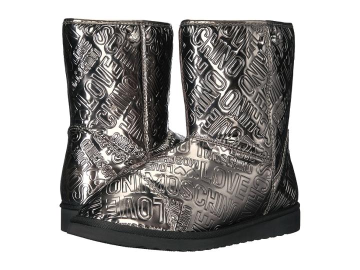 Love Moschino Ankle Boots (pewter) Women's Boots