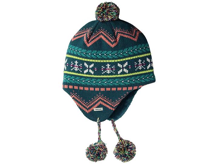 Burton Kids Girls' Cocoa Earflap Beanie (jaded) Beanies