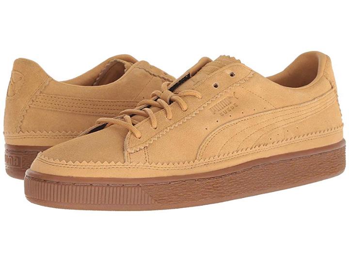Puma Suede Classic Brogue (taffy/taffy) Men's Lace Up Casual Shoes