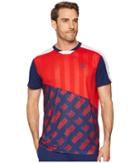 Puma World Cup Tee Fm (flame Scarlet) Men's T Shirt