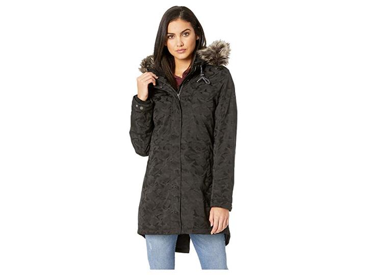 O'neill Frontier Parka (black Out) Women's Coat
