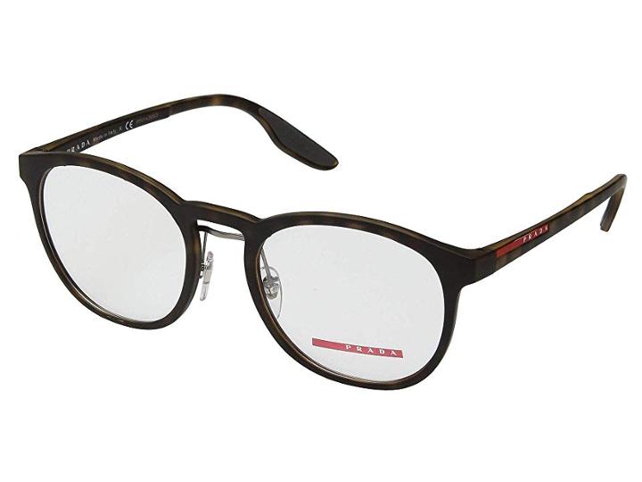 Prada 0ps 05hv (havana Rubber) Fashion Sunglasses