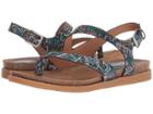 Sofft Rory (blue Multi Tribal Print) Women's Shoes