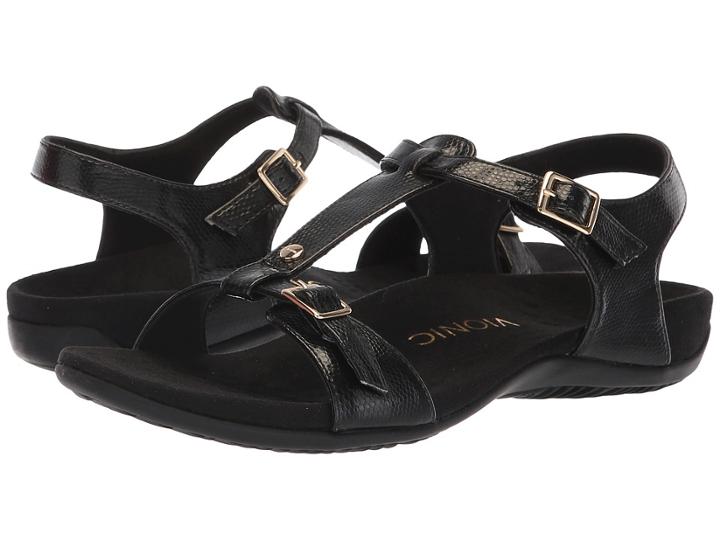 Vionic Isla (black Lizard) Women's  Shoes