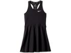 Nike Kids Court Pure Tennis Dress (little Kids/big Kids) (black/white) Girl's Dress