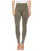 Yummie Seamless Washed Look Leggings (washed Fatigue Green) Women's Casual Pants