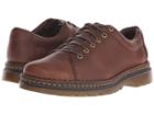 Dr. Martens Healy 6-tie Ltt Shoe (dark Brown Grizzly/hi Suede Wp) Men's Lace Up Casual Shoes