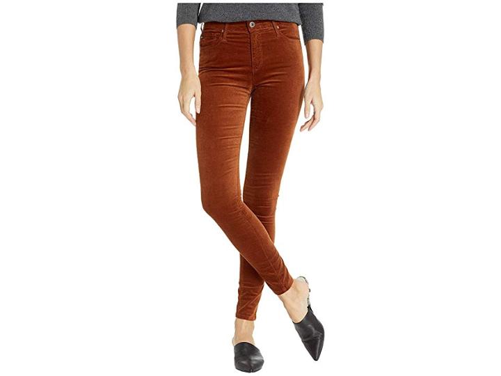 Ag Adriano Goldschmied Farrah Skinny In Cognac (cognac) Women's Jeans