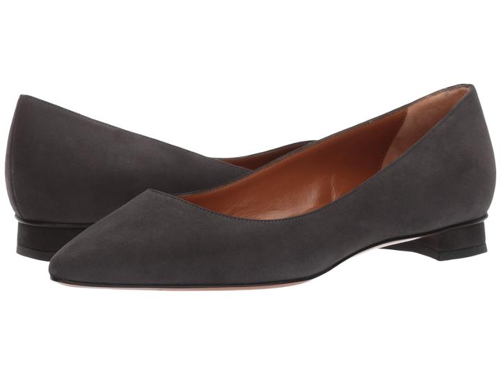 Aquatalia Perla (anthracite Suede) Women's Shoes
