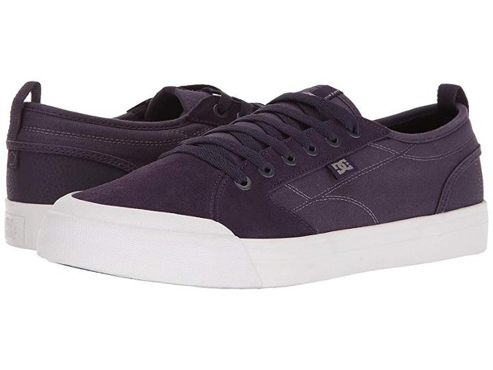 Dc Evan Smith (purple/white) Men's Skate Shoes