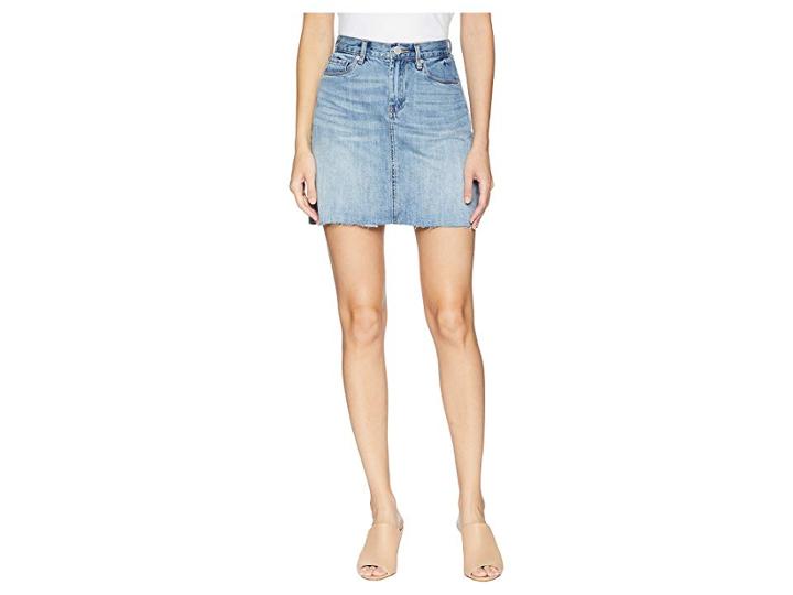 Blank Nyc Denim Mini Skirt In Serengeti (serengeti) Women's Skirt