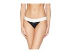 L*space Color Block Veronica Bottom (cream/black/camel) Women's Swimwear