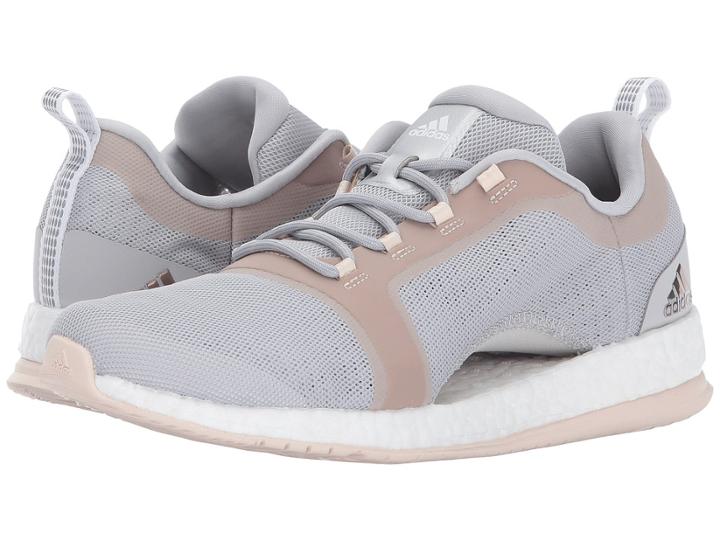 Adidas Pureboost X Tr 2 (grey Two/footwear White/linen) Women's Shoes
