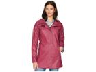 Ilse Jacobsen Lightweight Slicker (maroon) Women's Coat