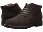 Finn Comfort Cranston (dark Grey Velour) Women's Lace-up Boots