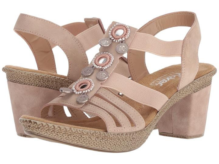 Rieker 66527 Rabea 27 (altrosa) Women's Shoes
