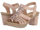Rieker 66527 Rabea 27 (altrosa) Women's Shoes