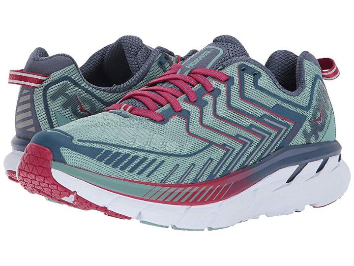 Hoka One One Clifton 4 (aquifer/vintage Indigo) Women's Running Shoes