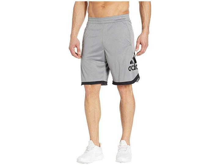 Adidas Badge Of Sport Shorts (grey Three) Men's Shorts