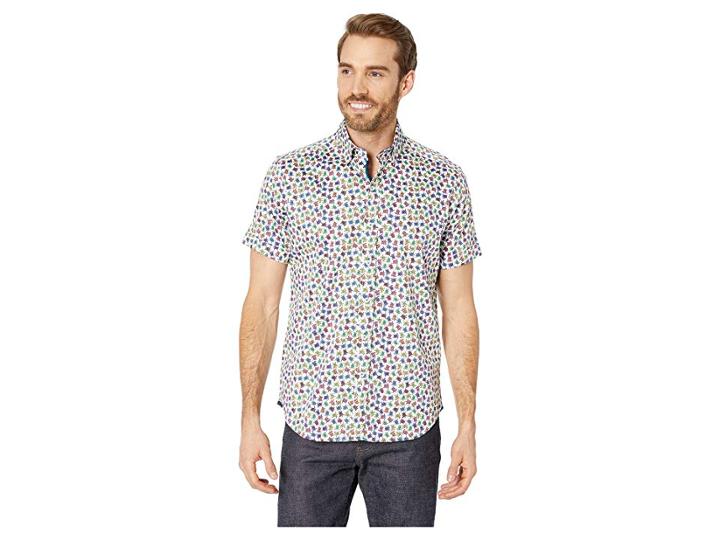 Robert Graham Turtles Tailored Fit Sports Shirt (multi) Men's Clothing