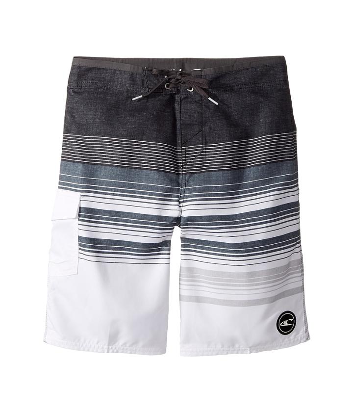 O'neill Kids Lennox Boardshorts (big Kids) (black 1) Boy's Swimwear