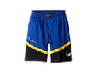 Nike Kids Kevin Durant Elite Basketball Shorts (little Kids/big Kids) (rush Blue/black/amarillo) Boy's Shorts