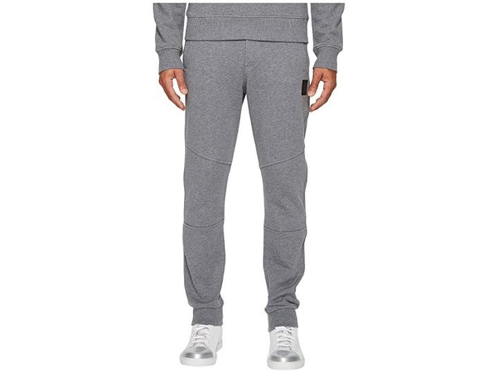 Belstaff Oakington Fleece Pants (dark Grey Melange) Men's Casual Pants