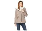 Cole Haan Faux Sherpa Lined Signature Quilt (cashew) Women's Coat