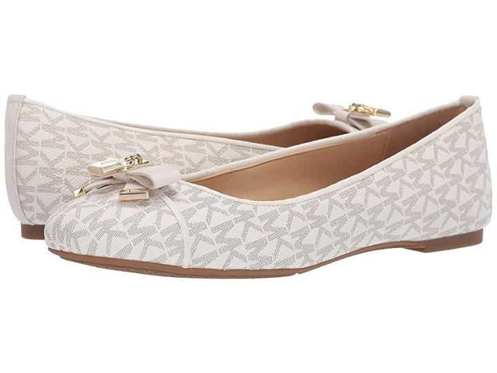 Michael Michael Kors Alice Ballet (vanilla) Women's Shoes