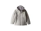 Spyder Kids Edyn Hoodie Insulated Jacket (big Kids) (silver/silver) Girl's Coat