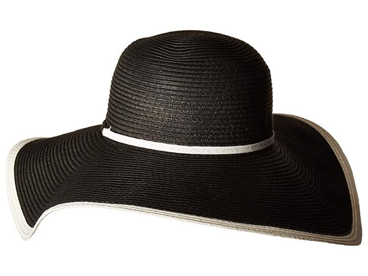 Scala Black And White Braid (black) Caps