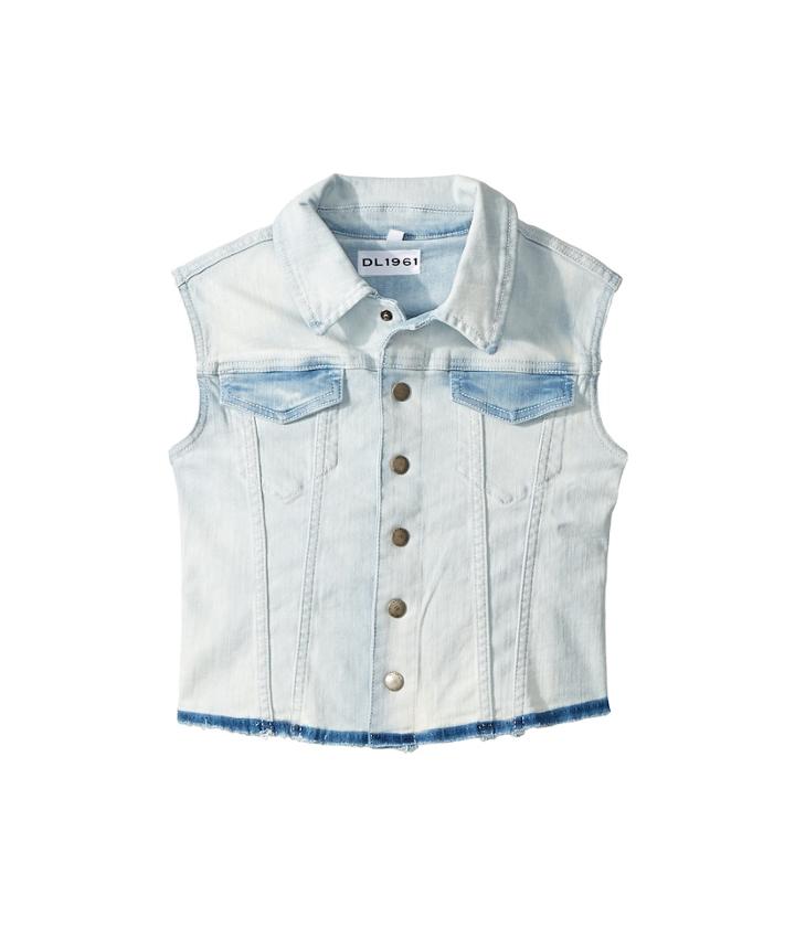 Dl1961 Kids Bleached Vest (big Kids) (barbi) Girl's Vest