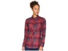 Under Armour Ua Tradesman Flannel (dark Maroon/purple Switch/purple Switch) Women's Clothing