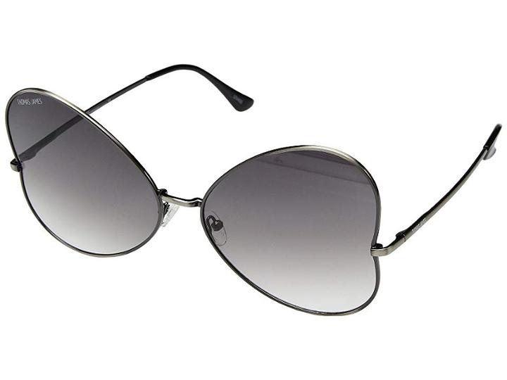 Thomas James La By Perverse Sunglasses Hyde (antique Silver/black Gradient Lens) Fashion Sunglasses