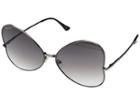Thomas James La By Perverse Sunglasses Hyde (antique Silver/black Gradient Lens) Fashion Sunglasses